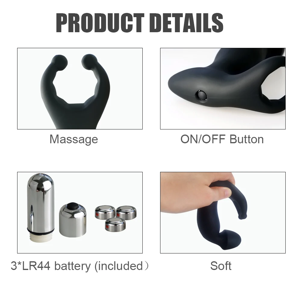 Анальная пробка вибратор секс игрушки для мужчин женщин геев анальный