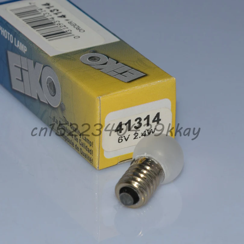 Eiko 41314 светильник лампочка для TOPCON OM-3 OM-4 прибор для измерения кривизны роговицы, 6V 2,4 W E10 лампа TOPCON 40120-10080