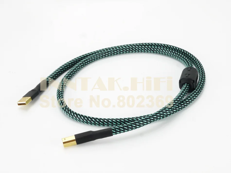 1 шт. Высокое качество Hifi Canare USB кабель USB2.0 A-B аудио кабель