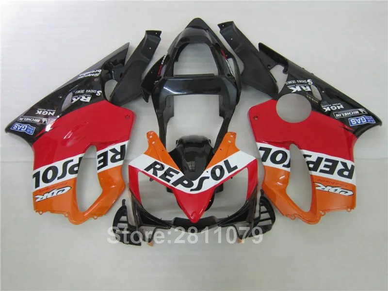 

Инъекционный фотоэлемент для Honda CBR600 F4I 01 02 03 красный черный комплект обтекателей CBR600RR F4I 2001 2002 2003 HU09