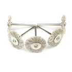 Нейлоновые абразивные щетки DuPont, Аксессуары dremel, набор шлифовальных дисков для гравировальных вращающихся инструментов Dremel