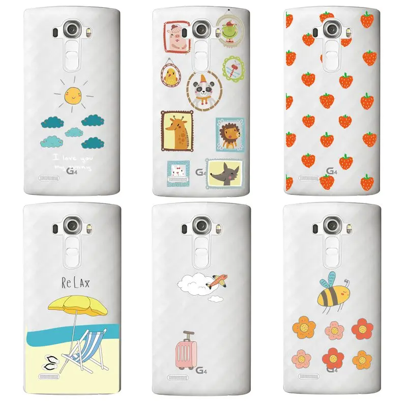 Пляжный мягкий прозрачный ТПУ чехол для телефона LG G3 G4 G5 V10 K3 K4 K5 K8 K10 2017 Google Nexus Bee с