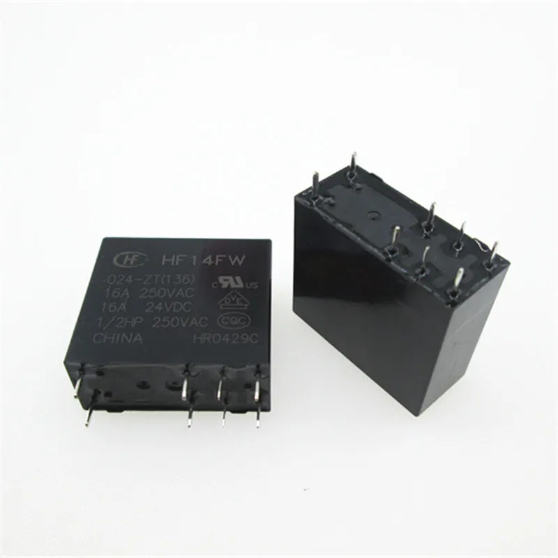 Новое реле 24V HF14FW JQX 14FW 024 ZT 24VDC DC24V 16A 250VAC DIP8| |