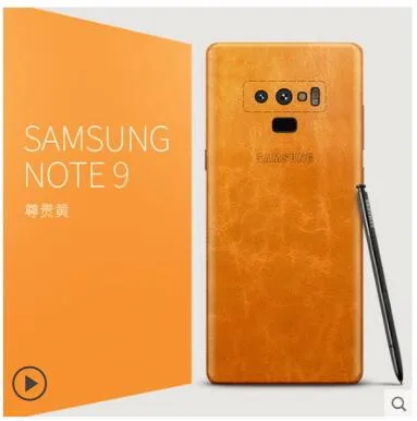 Чехол из натуральной кожи для samsung galaxy note 9. Вставьте ультра-тонкий полностью