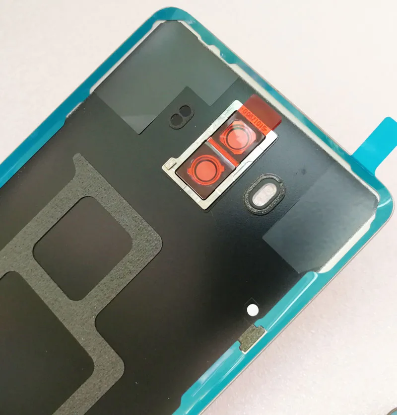 Задняя крышка батарейного отсека для Huawei Mate 10 Mate10 Pro стеклянная корпуса с клейкой
