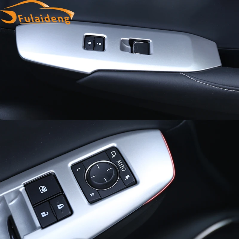 4 предмета в комплекте, для Lexus NX200 NX200t NX300h- ABS Матовый Кнопка Подъема Окна Панель накладка автомобиля Средства для укладки волос