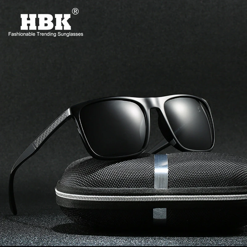 HBK 2019 поликарбонатные спортивные мужские Поляризованные Квадратные