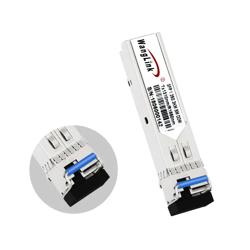 Трансивер SFP Одиночная длина волны волокна 1310nm/1550nm волоконно-оптический модуль 1