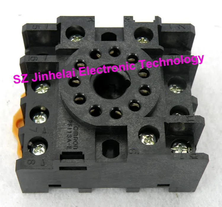 

100%Authentic original PF113A-E OMRON RELAY SOCKET(Applies to 61F-GP-N MKS3P)