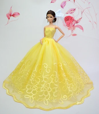 Модная детская Подарочная кукольная одежда для маленьких девочек праздничное