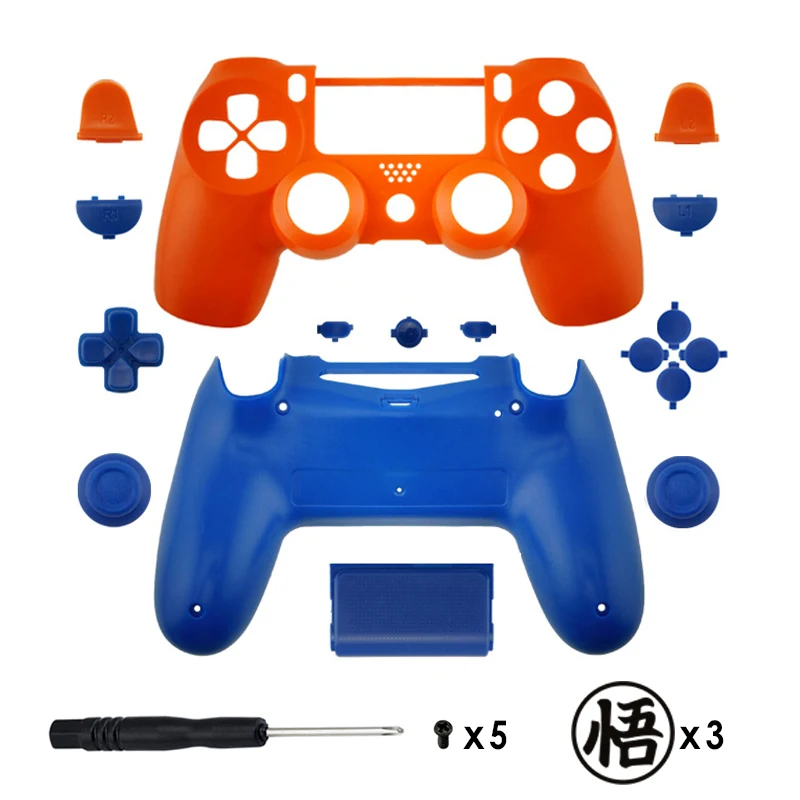 Полностью Сменный Чехол RETROMAX с кнопками для PS4 jds 040/PlayStation4 Pro/Slim аниме