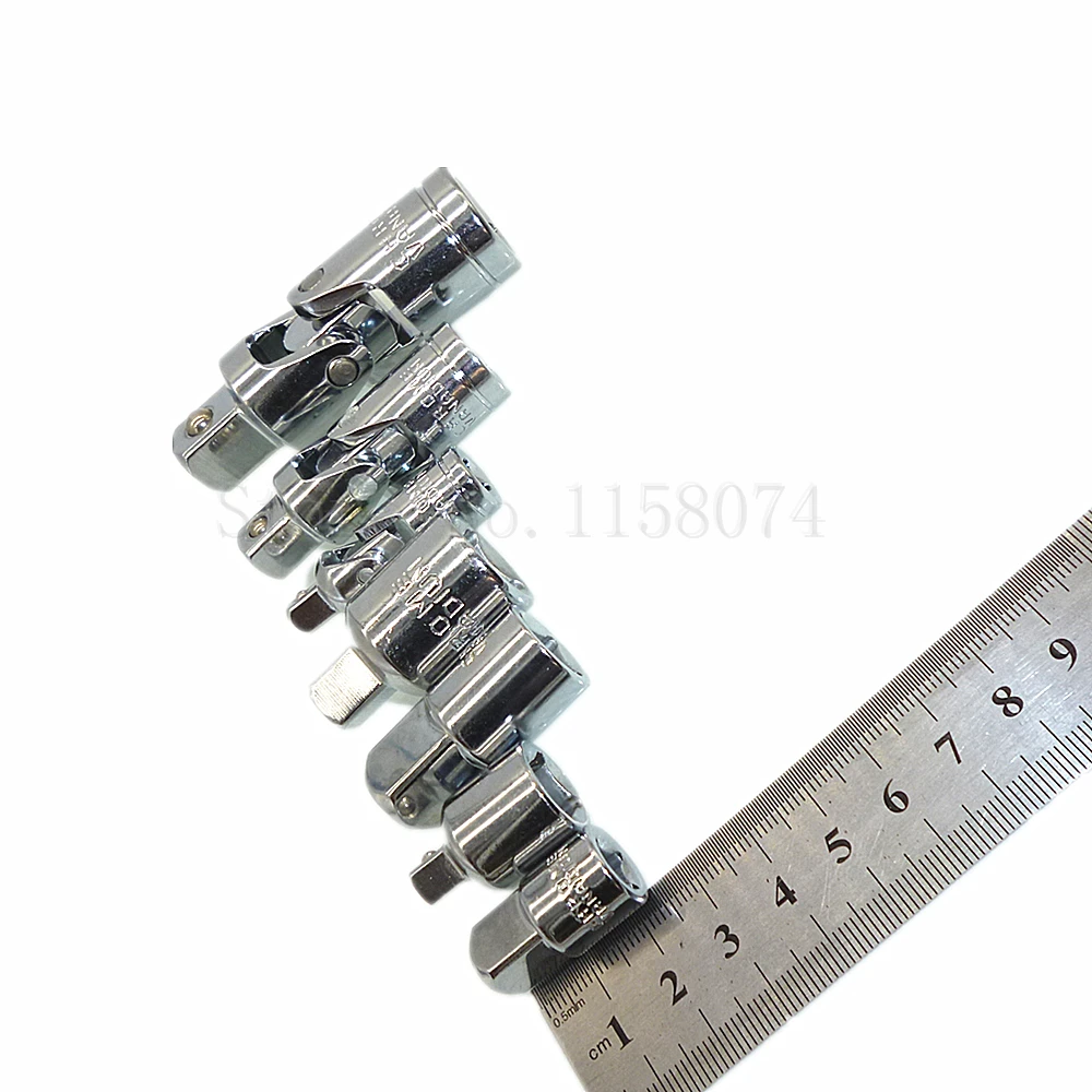 3 шт. 1/4 &quot3/8&quot 1/2 &quotуниверсальный шарнир набор 4 квадратных храповик розетки +