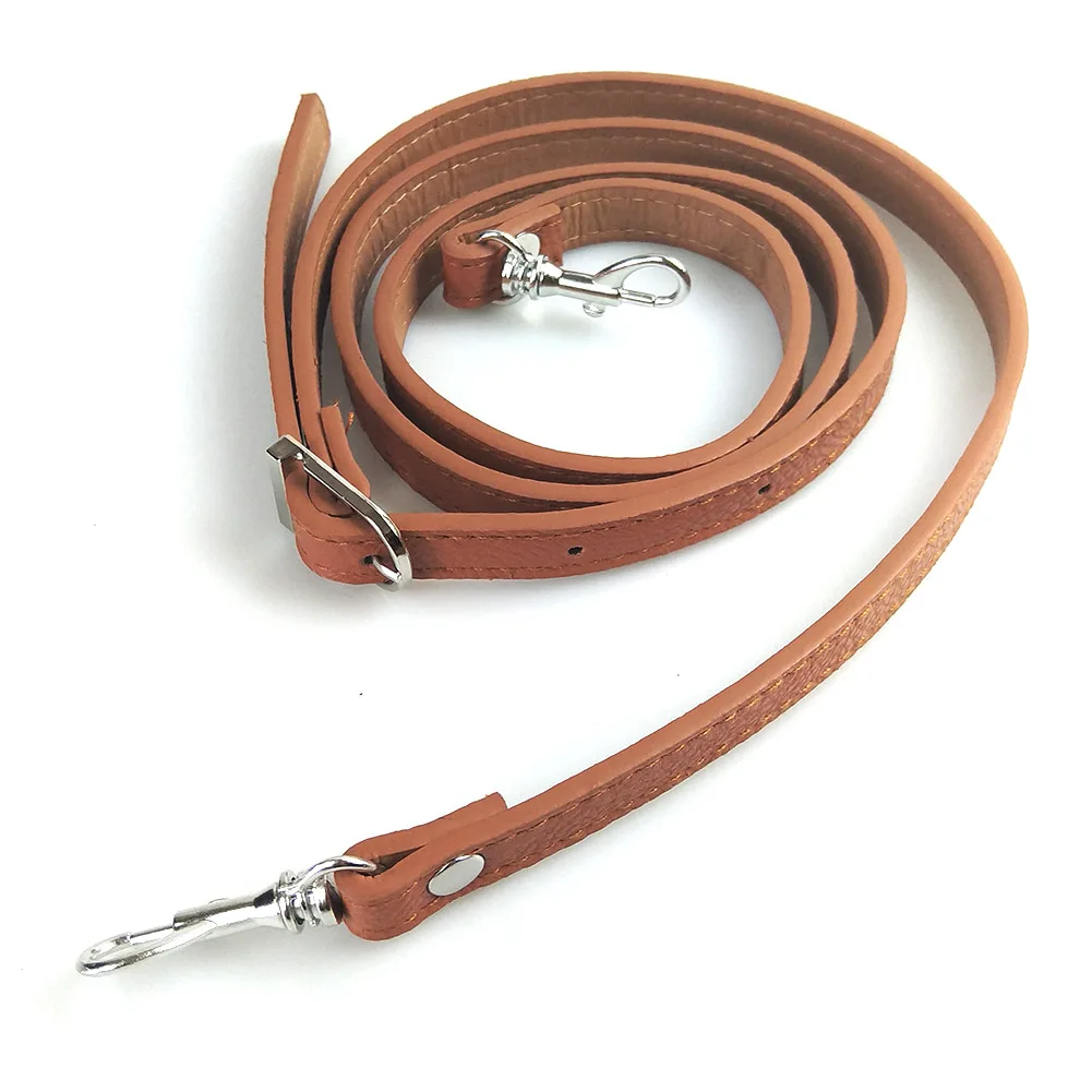 

120 cm High Quality Leather Shoulder Bag Strap Bag Accessories DIY Cross Body Adjustable Belt Bag Solid Bag Strap Replacement