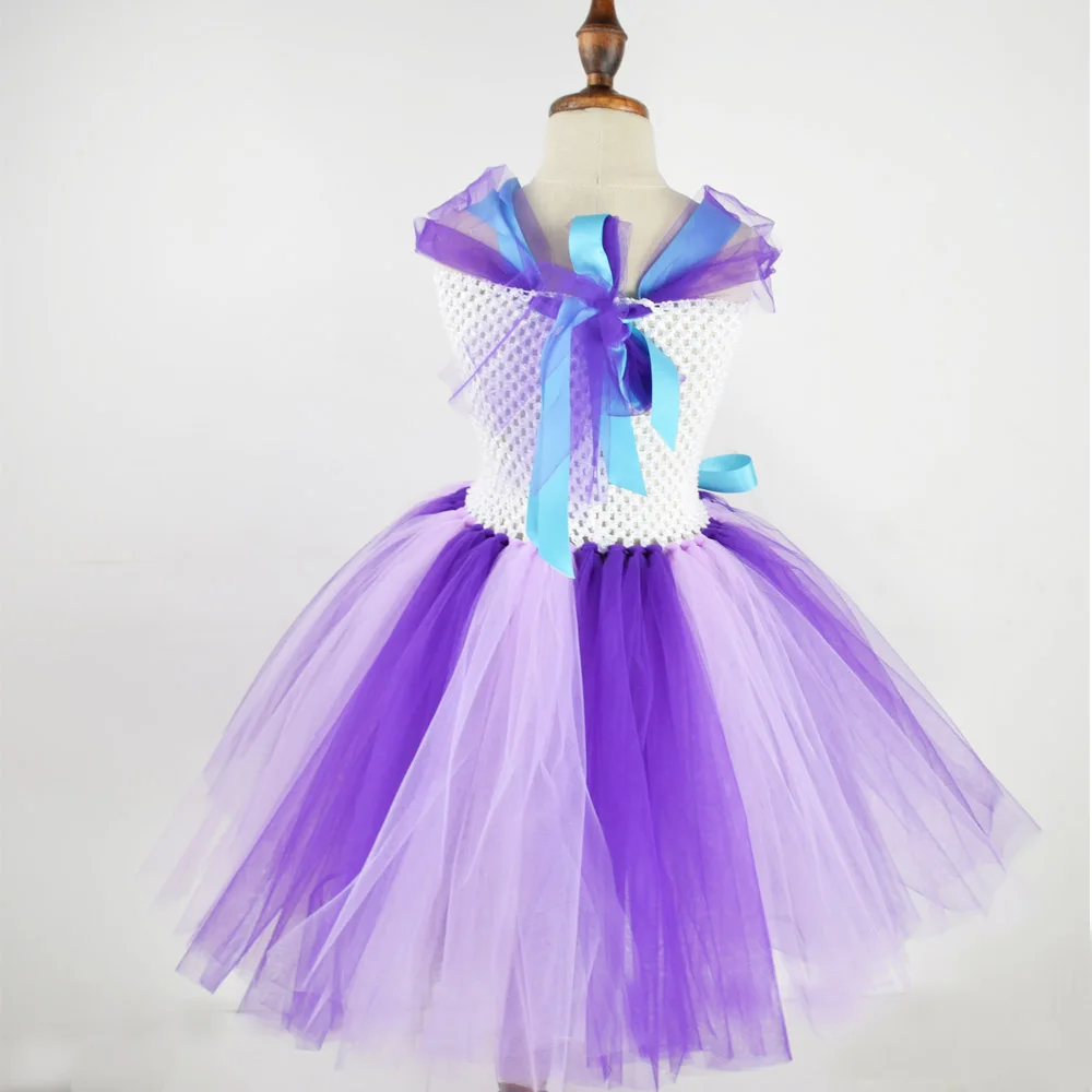 Платье-пачка с единорогом для девочек Детские праздничные платья дня рождения