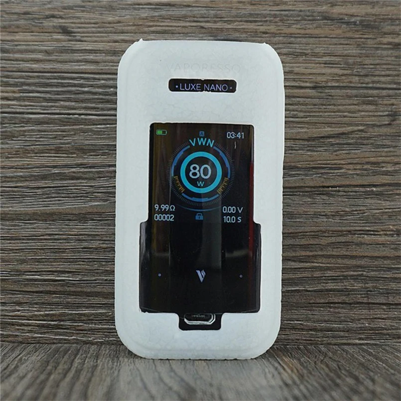 Текстурированный силиконовый чехол для Vaporesso Lux Nano TC Kit Box Mod электронная сигарета Vape силиконовый чехол с гелевой оболочкой