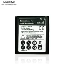 Seasonye 2300mAh EB BG360CBC сменный литий ионный аккумулятор для Samsung Galaxy Core