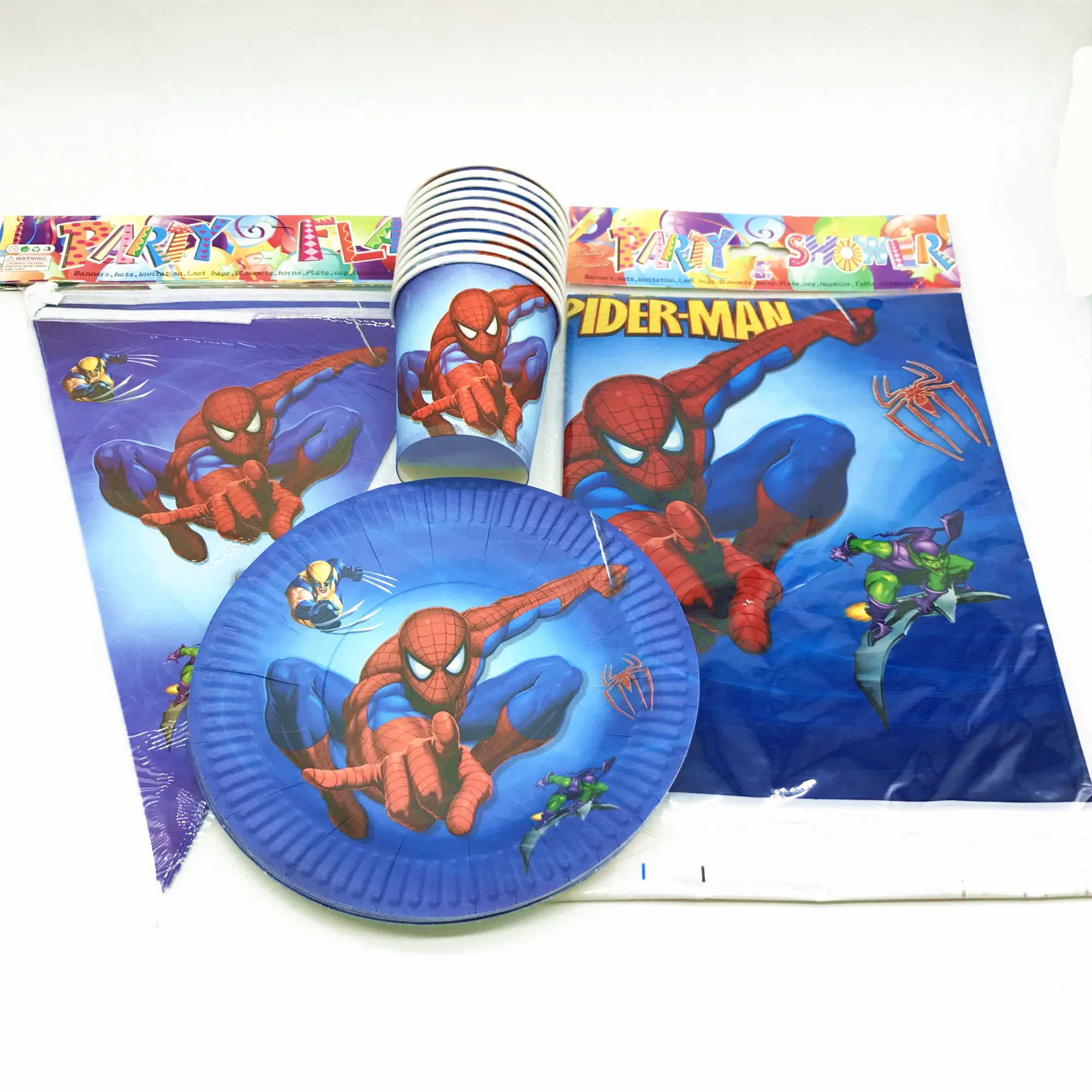 На тему Человека-паука 31 шт./лот мультяшный детский душ бумажный стаканчик на