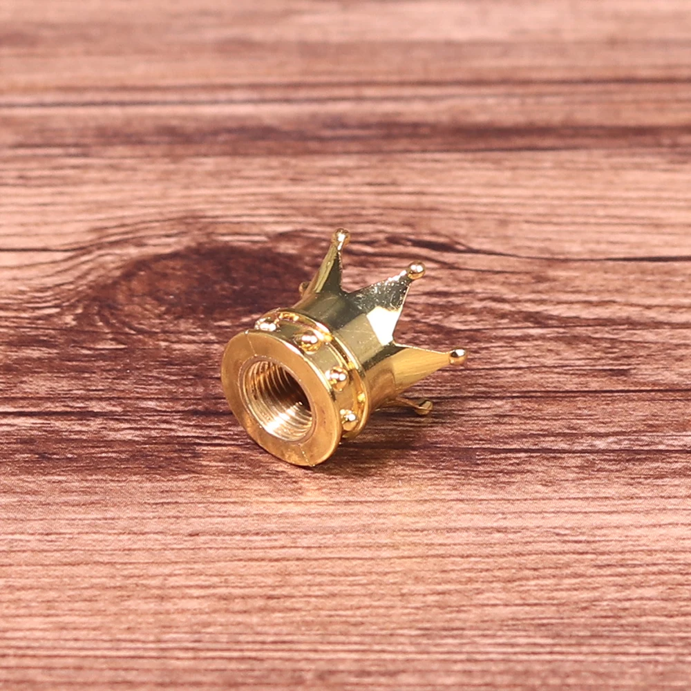 4 шт. золотистого и серебряного цвета пластиковая Корона покрышки защитная