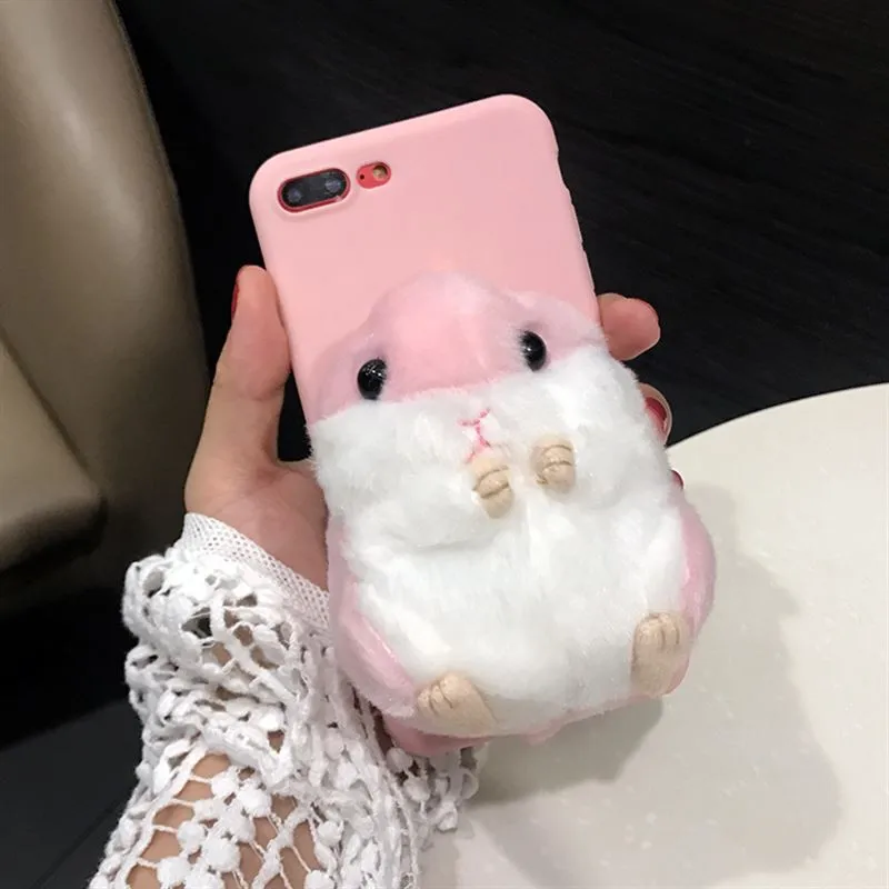 Ainike милый хомяк Мягкий ТПУ чехол для телефона Samsung Galaxy S6 S7edge S9Plus Note10 A20 A8S A51 J8 A750 3D