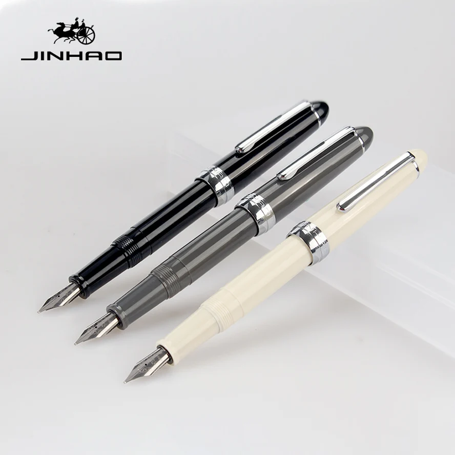 6 шт. в наборе высокое качество перьевая ручка Jinhao 992 прозрачные чернильные ручки