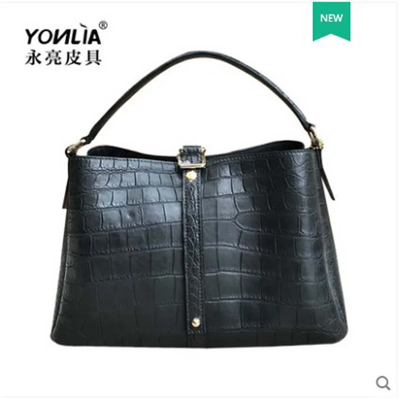 Yongliang кожа новый Аллигатор живота дамские сумки досуг женские сумочки кожаные |