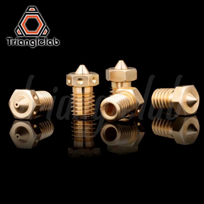 Trianglelab V6 Nozzle 2.85/3.0MM M6 Thread Large Flow High Quality Custom Models For 3D Printers Hotend J-head | Компьютеры и офис