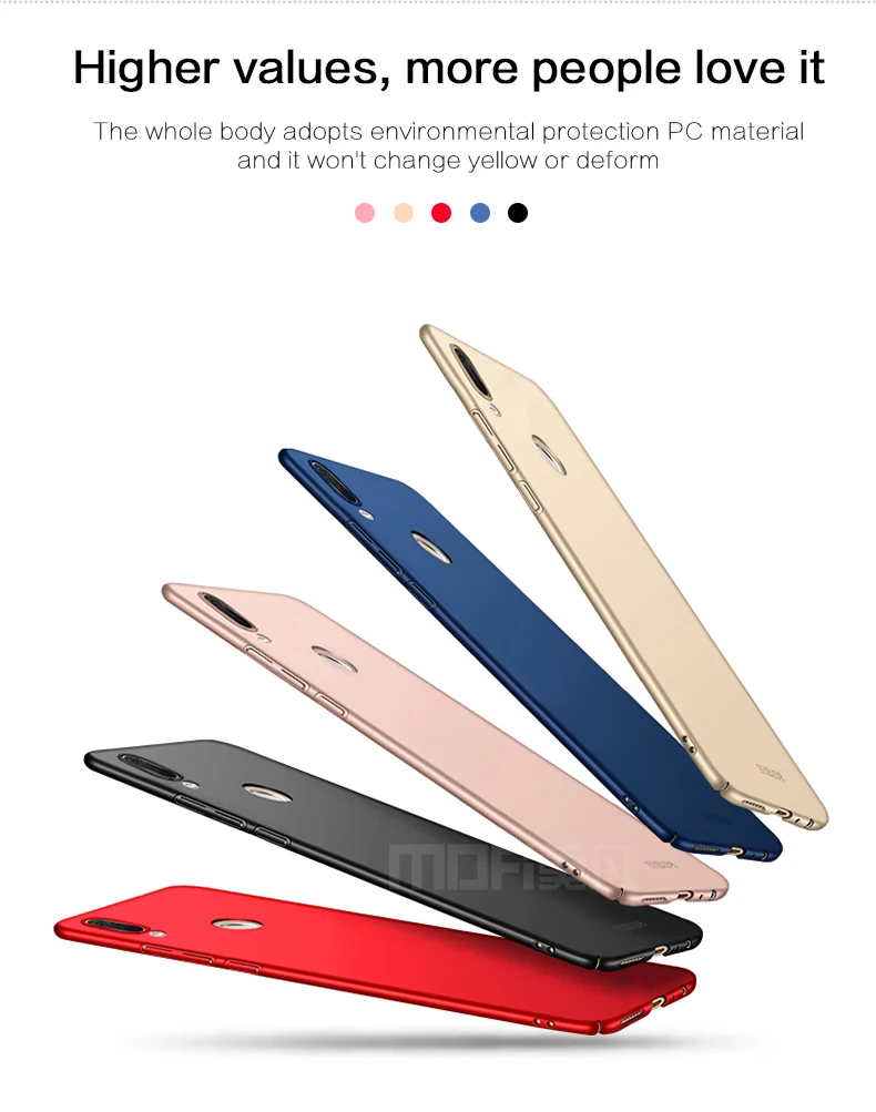 Чехол MOFI для Asus Zenfone Max Pro M1 ZB601KL, Жесткий Чехол для Asus Zenfone Max Pro M1 ZB601KL ZB602KL, чехол для телефона