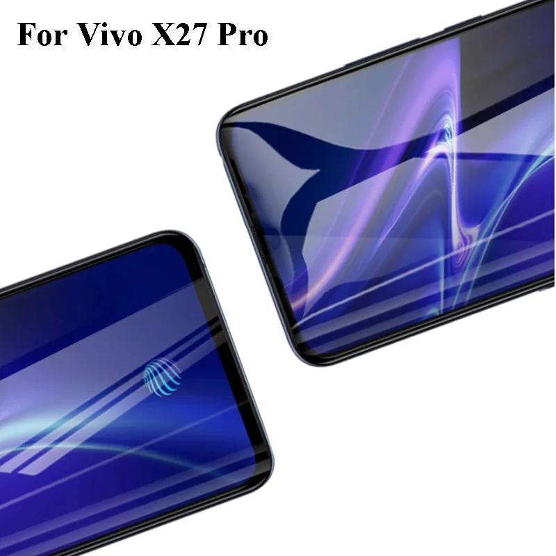 Закаленное стекло для vivo X27 Pro Взрывозащищенная защита экрана 9H X27Pro 2 шт. |