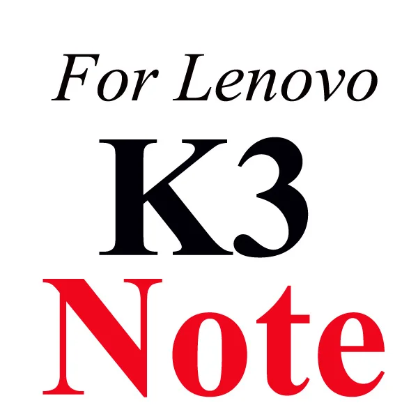 For Lenovo K3 Note Закаленное Стекло для lenovo Vibe P1 A319 A328 A536 A2010 A6000 A7000 K3 Примечание K5 P70 P780 S660 S850 Экран защитная пленка - Цвет: For Lenovo K3 Note