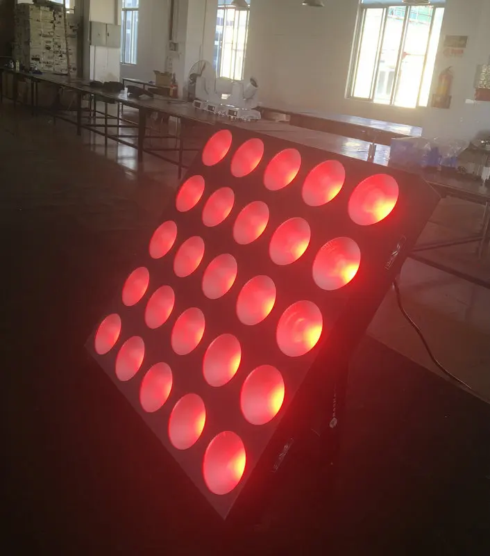 Акция 25 шт.* 10 Вт 4в1 RGBW DMX512 светодиодный точечная матрица луч светильник для сцены события вечерние 5*5 Вт пиксель светодиодный дисплей матричный луч