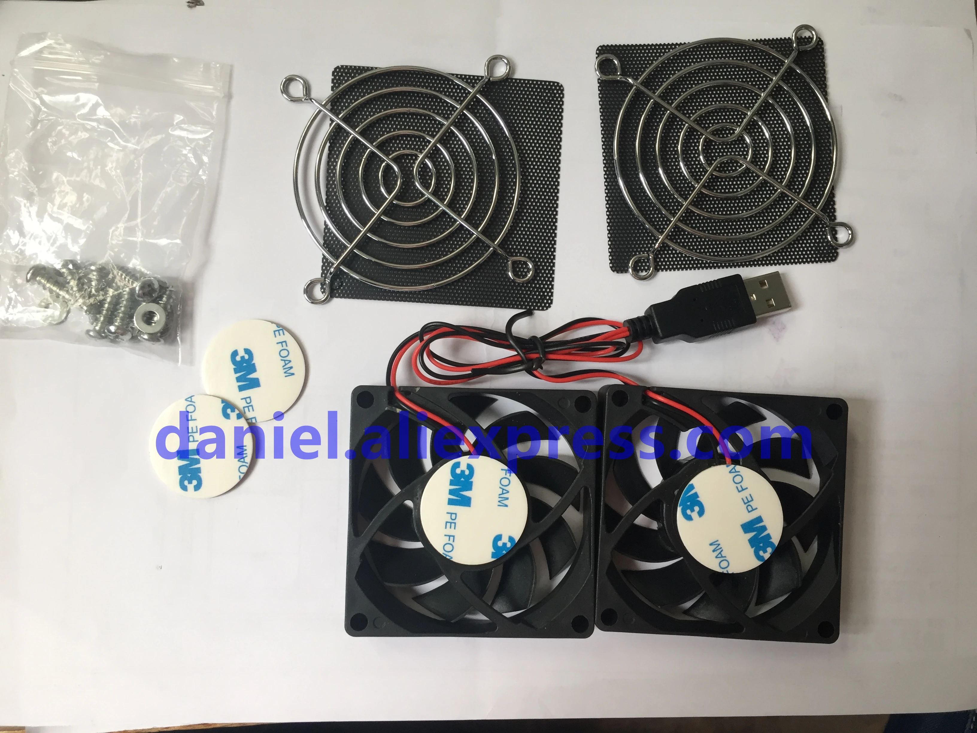 Вентилятор охлаждения маршрутизатора поддерживает RT-AC68U AC86U EX6200 Tenda AC15 USB вентилятор