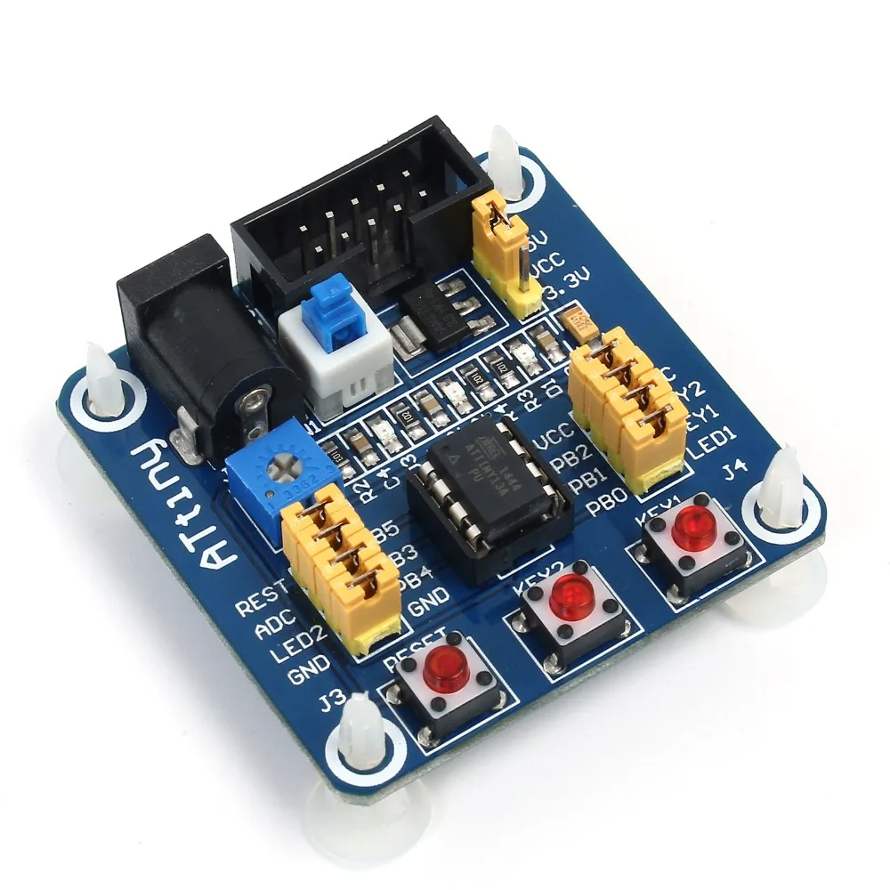 Attiny13 AVR макетная доска обучающая доска экспериментальные тестовые доски AVR доска минимальная система