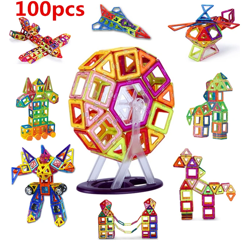 

Vavis Tovey Mini blocks construction kid Designer Magnetic Magnet model building toys enlighten