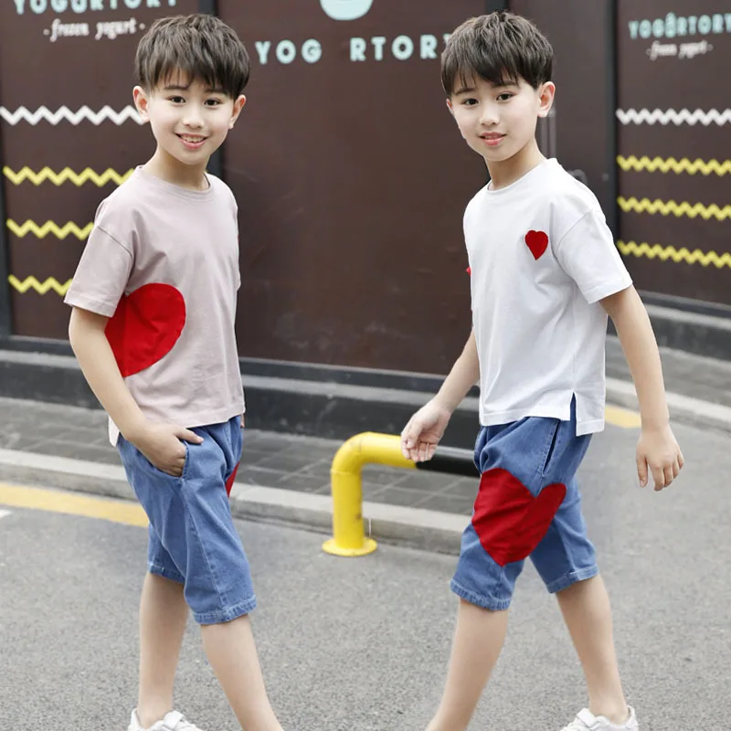 Комплект одежды для мальчиков-подростков из 2 предметов на возраст 8-12 лет |