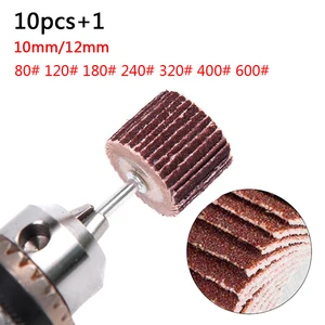 Лидер продаж, шлифовальное колесо с зернистостью 80, 120, 180, 240, 320, 400, шлифовальный диск, сменный Магнитный вращающийся инструмент, мини-ДРЕЛЬ Dremel