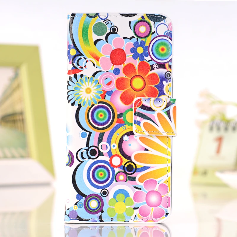 sunflower Мягкий чехол для телефона из искусственной кожи для sony Xperia X XR XA XP XZ Premium Performance/X Compact mini flip stand wallet back cover shell - Цвет: sunflower