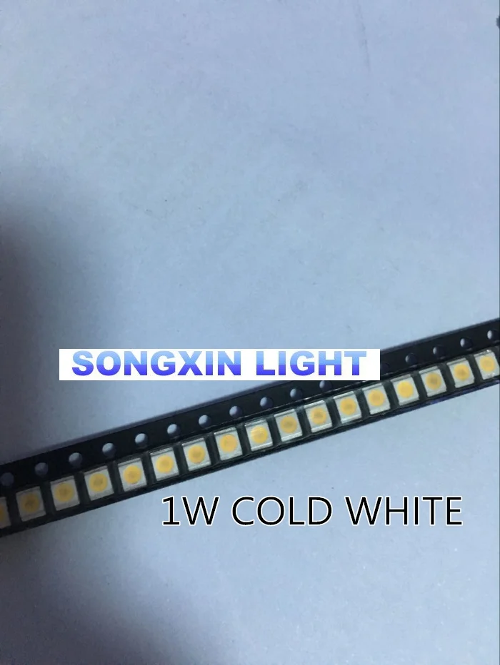 2000 шт./лот для LG SMD светодиодный 3528 2835 1 Вт 3 в холодный белый ТВ/ЖК-подсветка | Лампы
