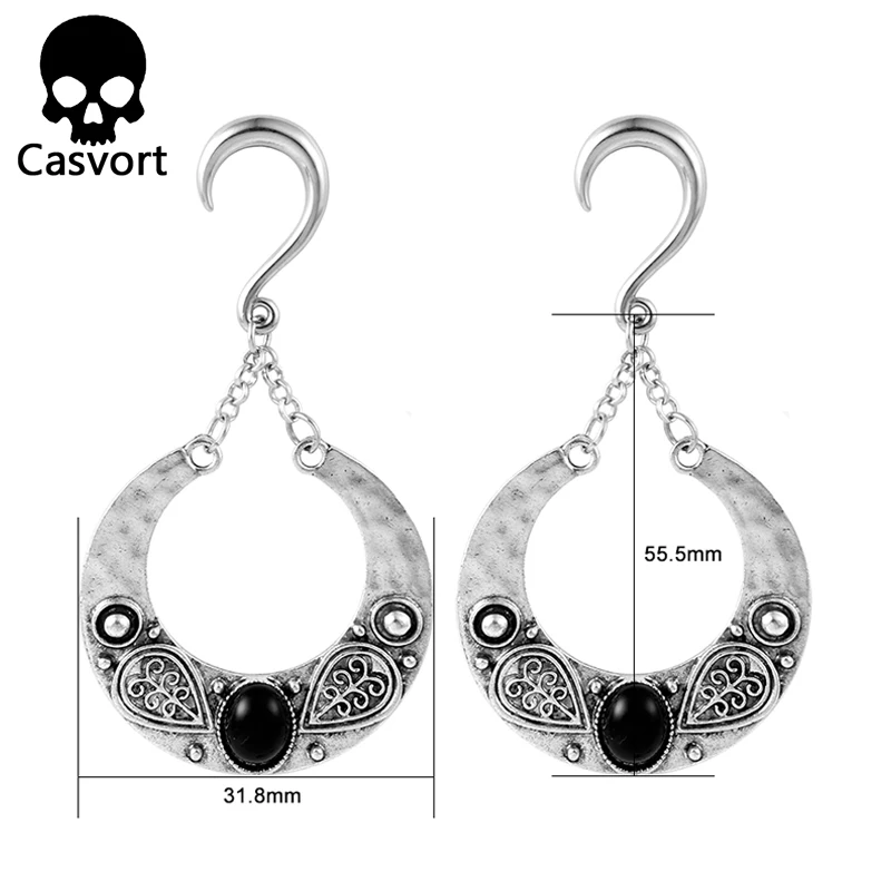 Серьги капельки Casvort из нержавеющей стали|Украшения для тела| |