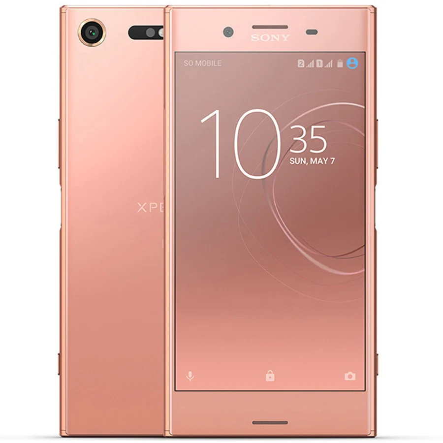 Мобильный телефон sony Xperia XZ Premium G8142, 4 Гб ОЗУ, 64 Гб ПЗУ, две sim-карты, 19 МП, четыре ядра, NFC, Android, быстрая зарядка, 3,0, 3230 мА/ч, 4G LTE - Цвет: Pink