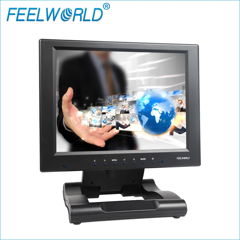 FW100AHT 10 дюймов 1024x768 TFT ЖК дисплей сенсорный монитор с HDMI VGA Ypbpr DVI AV Вход &quotСенсорный