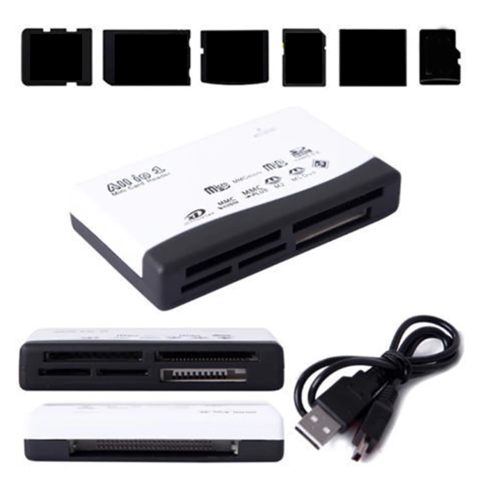 480 Мбит/с линией даты для TF MS M2 XD CF Micro SD USB 2 0 все в одном кардридер 2019 Мини