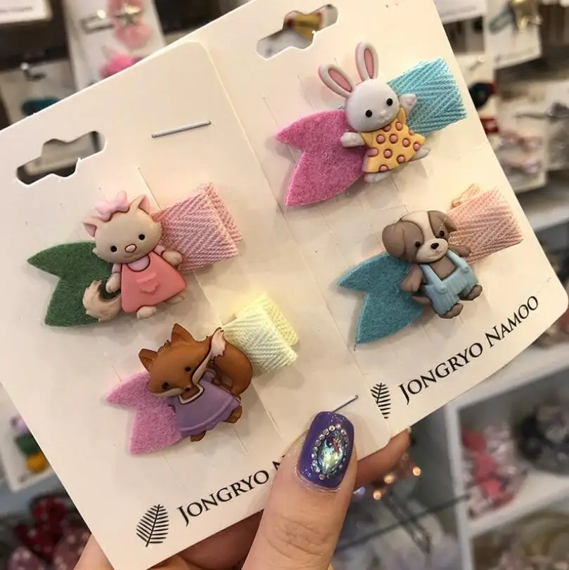 Аксессуары для волос ручной работы маленьких девочек 2-3 шт./компл. корейская