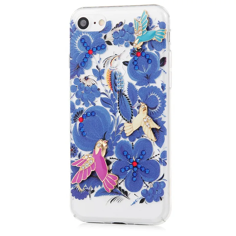 YOKIRIN For iPhone 7 Phone Case Fashion Colorful Painting Luxury Glitter Crystal Ultra Slim Hard Plastic Back Cover Cases |
