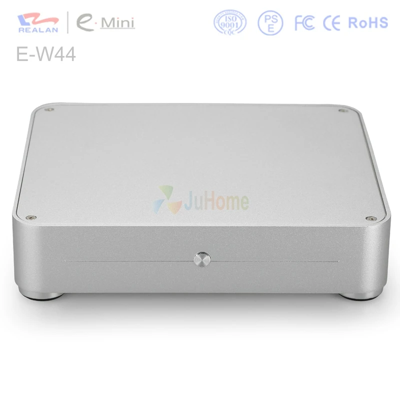Ультратонкий корпус mini ITX HTPC 225*44*200 мм 60 Вт алюминий 2 5 дюйма HDD мини чехол для Wi