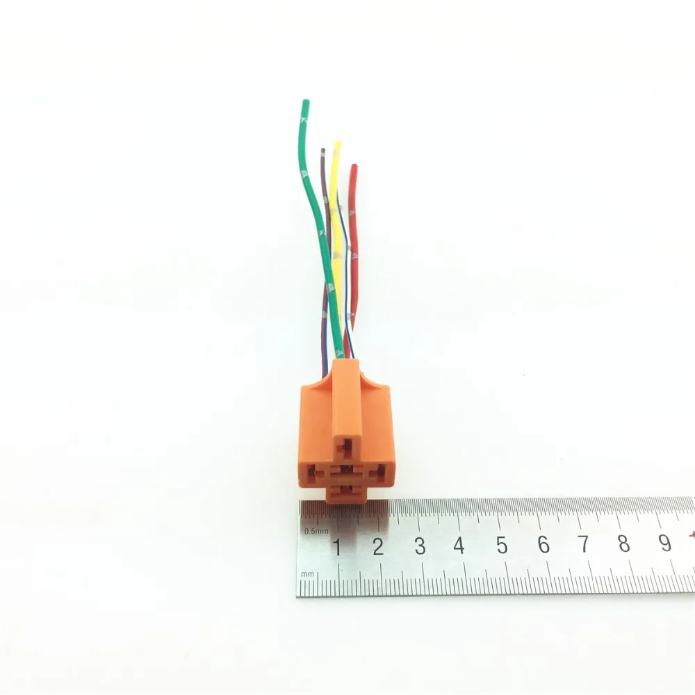STARPAD For Automotive Relay Socket Pure copper bold wire ceramic plug 4 5 connector 4pcs | Автомобили и мотоциклы