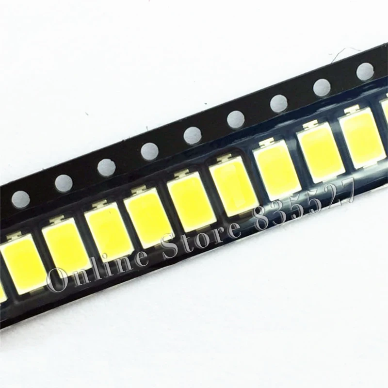 3000 шт. SMD LED 5730 5630 медные кронштейны золотая нить 0 5 Вт 55-60лм натуральный