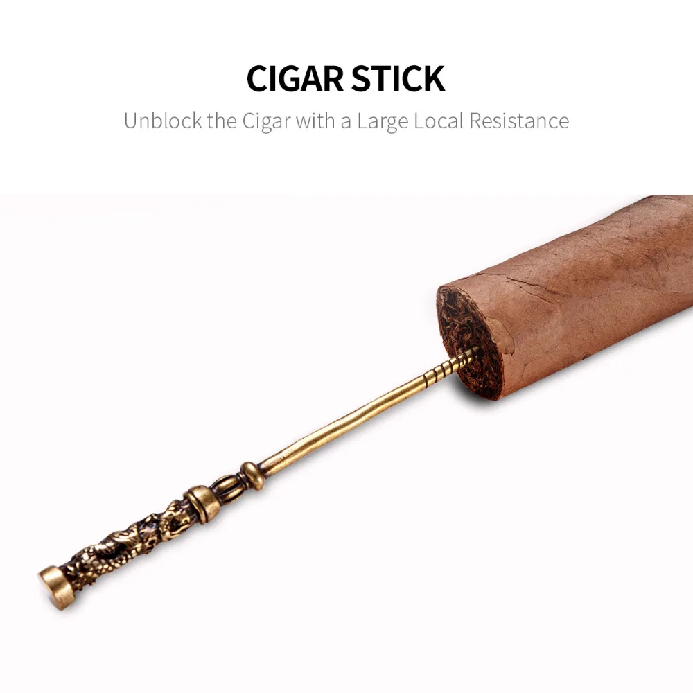 CIGARLOONG сигары нарисованная коричневая сигара инструмент перфоратора сверло для сигары CP-1023