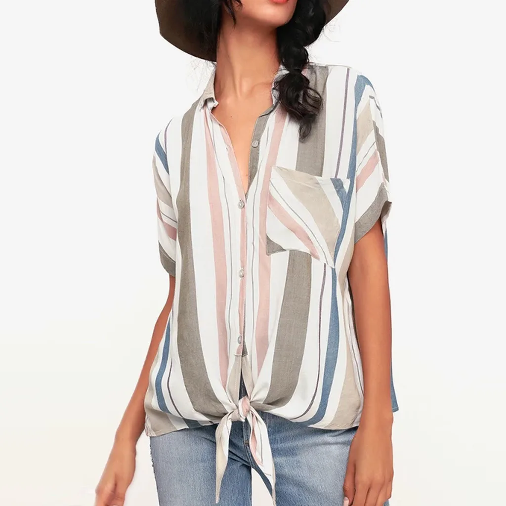 Летние футболки с v образным вырезом и коротким рукавом Повседневная белая