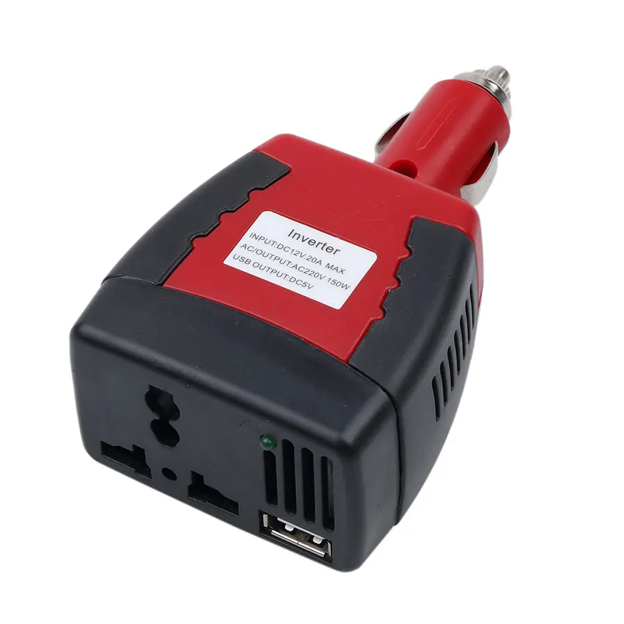 2017 Новый 150 Вт 12 В постоянного тока до 220 переменного конвертер адаптер