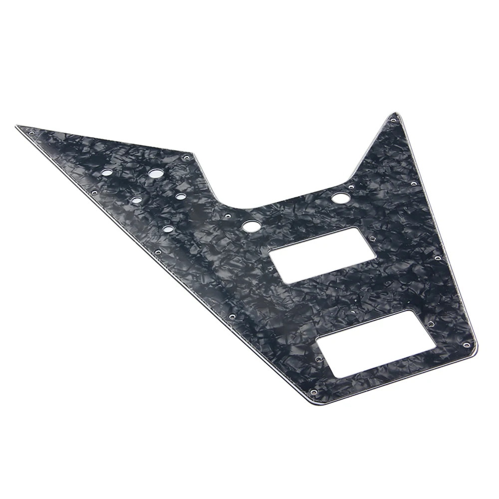 Замена Pickguard для серии '67 Reissue Gibson Flying V-BLACK PEARL